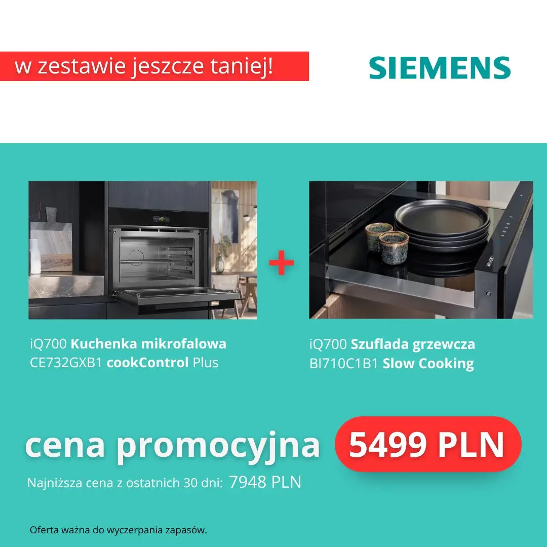 oferta promocyjna sprzętu marki Siemens