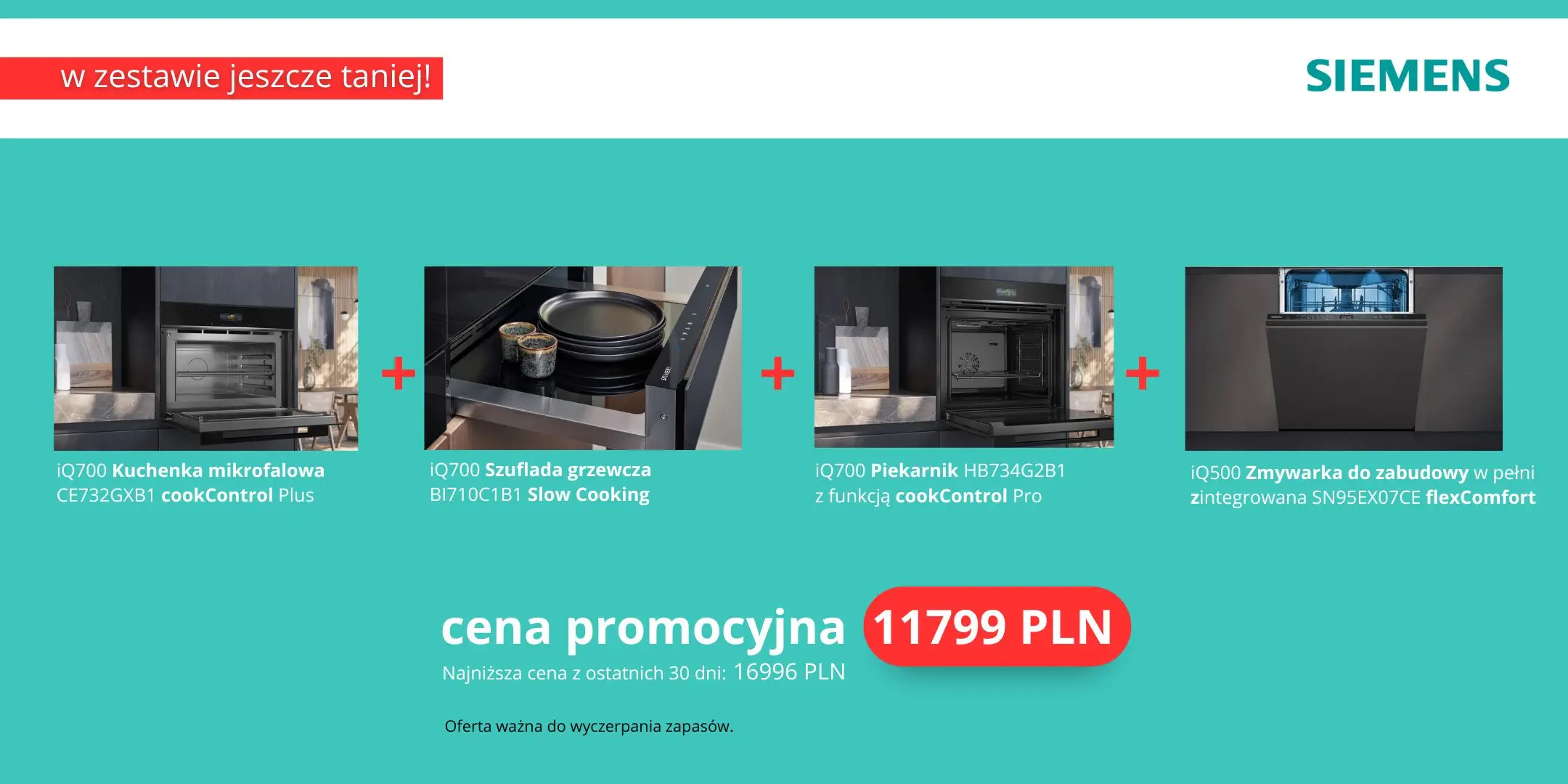 oferta promocyjna sprzętu marki Siemens