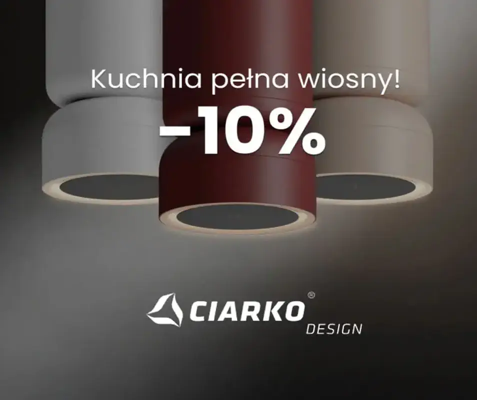 wiosenna promocja prodiktów marki Ciarko Design